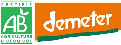 Label AB bio DEMETER